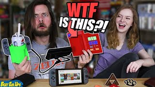 My Girlfriend Buys My WEIRD Nintendo Switch Accessories!