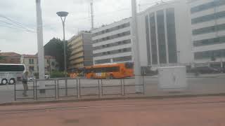 2 ACTV trains aka trams in Venice, Italy