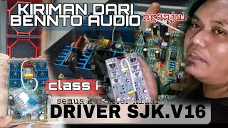 DRIVER POWER SJK-V16!kiriman mas bentoo nganjuk!!gimana suaranya...!!