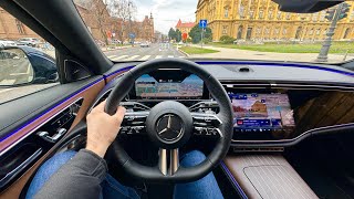 New MERCEDES E-CLASS 2024 - POV test drive \u0026 FULL REVIEW (E 220 d)