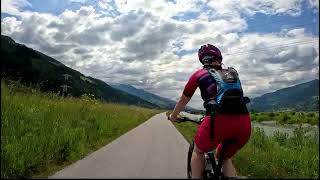 30 minute Indoor Cycling Workout Kaprun Austria Alps 4K Video