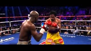 Mayweather vs Pacquiao Highlights Slow Motion