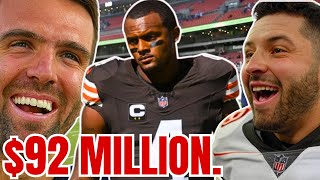 Browns may VOID Deshaun Watson's Contract! $92 MILLION LOST! NFL Fans Laugh after ACHILLES TEAR!