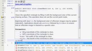 Java Graphics Tutorial 3 - Arrow illusion