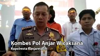 Satreskrim Polresta Banjarmasin Bekuk Pencuri Mobil Yang Sembunyikan Barang Bukti Di Hutan Kalbar