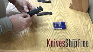 KnivesShipFree Custom Benchmade 580 Barrage Scales Installation