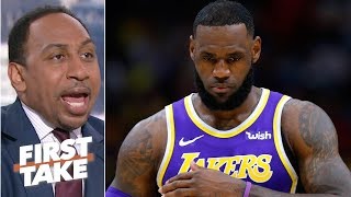 LeBron James is the Lakers' biggest problem – Stephen A. | First Take