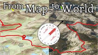 Backcountry Navigation: How to Use a Map with a Compass