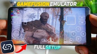 🔥Gamefusion Emulator Full Setup for God of War 2018 – Best Settings! | Gamehub Setup