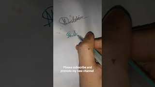 മുസ്തകിമിൻ്റെ പേരിൻ്റെ ഒപ്പ് 🔥🔥🔥#stylish#stylish_name#signature #viral #calligraphy #handwriting