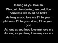 Download As Long As You Love Me - Justin Bieber ft. Big Sean - Official Lyrics In Mp4 3Gp Full HD Video