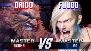 SF6 ▰ DAIGO (Akuma) vs FUUDO (Ed) ▰ High Level Gameplay