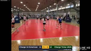 Charge Tulsa 14UA vs. Charge 14 American (2025.02.22)