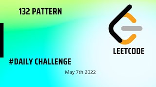 132 Pattern | Leetcode | DSA | Stack