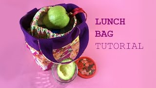 DIY - Sewing Lunch Bag  - Tự may túi đựng cơm trưa