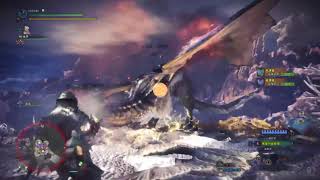 【MHW】丘の上の雪見桜 ヘビィ（拡散弾）ソロ 2分17秒（節弾なし）