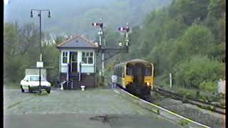 British Rail Cardiff Valley Lines-Abercynon & Radyr with Semaphore Signals & Signal Boxes 1997