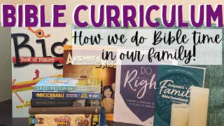 ELEMENTARY BIBLE CURRICULUM // How we do bible time in our family!