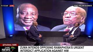 Former President Zuma to oppose President Ramaphosa's urgent interdict over his private prosecution