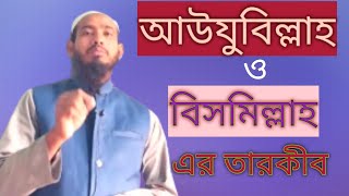 আউযুবিল্লাহ ও বিসমিল্লাহ এর তারকীব। হাফেজ আলম হোসেন ফাইজি।Hafej Alom Hossain Faizi