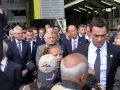 pm modi takes a tour of airbus a380 assembly line facility