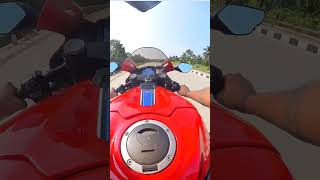 1 gear top speed 181kmph 😱 Honda CBR 1000 rrr sp