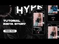 Tutorial create insta story trend design 2020 Free PSD