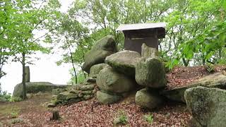 杉山の山頂西側への登山