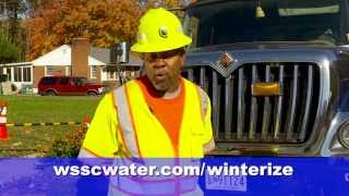 WSSC is Winter Ready - Customers should store water