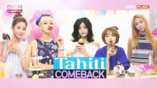 Tahiti Comeback Stage Show Champion (5/25/2016)