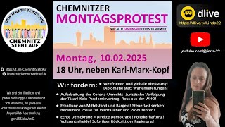 Chemnitzer Montagsprotest - 10.02.2025