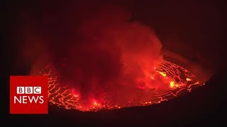 'I monitor Congo's deadliest volcano' - BBC News