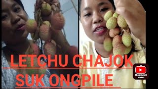 2023 Bilsini skanggipa Letchu chajok// 1 of my favorite fruit Litchi