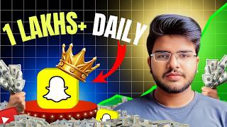 Snapchat से 10 लाख+ कमाने का Secret तरीका | Snapchat Spotlight Earning Trick