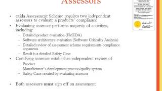 The exida Certificate Explained