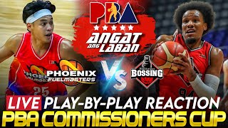 🔴BLACKWATER vs PHOENIX Fuel Masters │ PBA COMMISIONERS' CUP Play-by-Play Reaction \u0026 Scoreboard