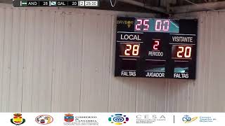 ANDALUCÍA VS GALICIA. CAMPEONATO DE ESPAÑA. INF MASC #CESA2020