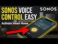 How to activate Sonos speakers with smart home voice control - Easy Tutorial