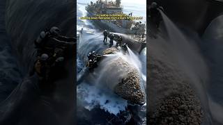 Incredible Ocean Rescue: Blasting Away Barnacles from a Giant Whale! part.1