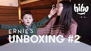 Ernie Unboxes Snoopy \u0026 a Book 📫 | Unboxing | HiHo Kids