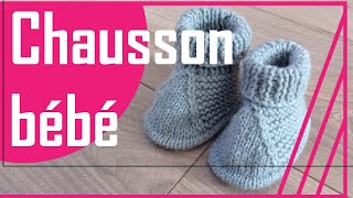 Tuto Tricot Chaussons Bebe