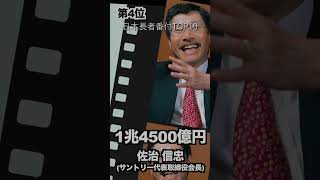 日本の億万長者番付TOP10は誰だ？【2024最新長者番付】#億万長者 #forbes