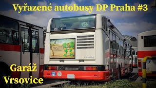 Vyřazené autobusy DP Praha #3 | Garáže Vršovice, 25.4.2020