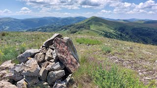 Zapis sa vrha Veliki Blizen (1681 m), na planini Dukat - 30.06.2022.