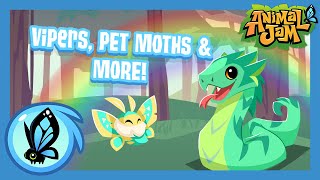 Vipers, Pet Moths, and More! | Animal Jam Update