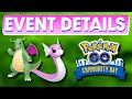 DRATINI COMMUNITY DAY EVENT DETAILS | POKÉMON GO