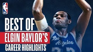 Elgin Baylor's BEST Career Highlights
