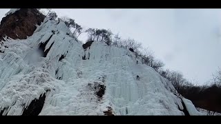 지난 주말 매바위 인공폭포 빙벽등반 하러 갔으나 결국 등반 못하고 풍경만 구경하다 왔네요 | 매바위 인공폭포 풍경