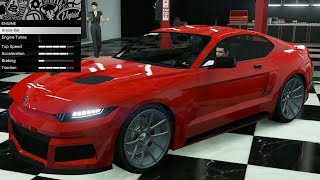 GTA 5 - Past DLC Vehicle Customization - Vapid Dominator GTX (Ford Mustang GTT)