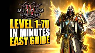 Fastest Way To Level In Diablo 4: Level 1-70 in Minutes Completely SOLO